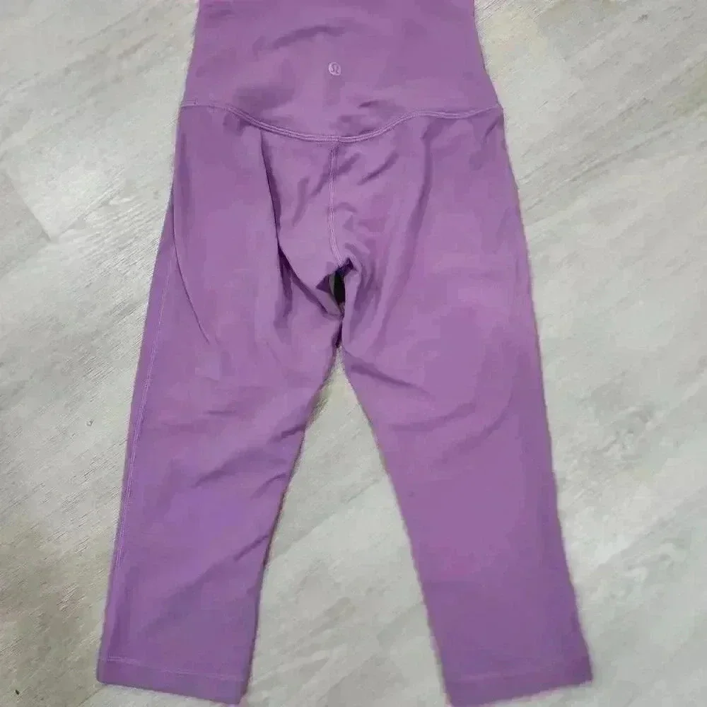 Lululemon Women's Align Ankle-Length Leggings Lavender Size 4 - Picture 4 of 7